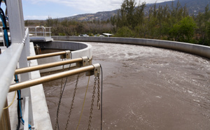 Visite guidée de la nouvelle station épuration de l'Etang-Salé