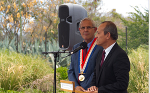 Visite guidée de la nouvelle station épuration de l'Etang-Salé