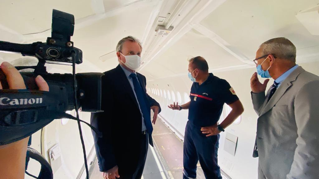 Photos - Le Dash 8 fait son retour à La Réunion