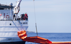 Retour en images: Exercice de lutte contre la pollution maritime au Port