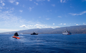 Retour en images: Exercice de lutte contre la pollution maritime au Port