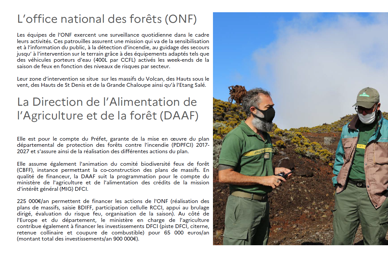 Feux de forêt et d'espaces naturels