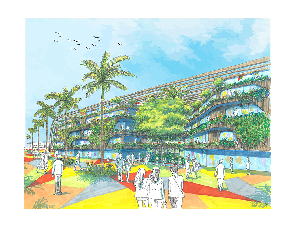 Saint-André : 75 millions d’euros pour un nouveau centre-ville