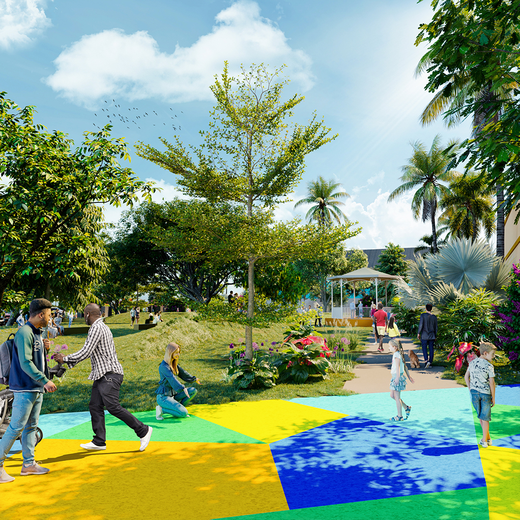 Saint-André : 75 millions d’euros pour un nouveau centre-ville