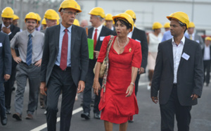 Port Est : Retour en images sur l'inauguration de la centrale thermique