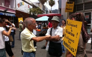 St-Denis/St-Pierre : Ils ont marché contre Monsanto