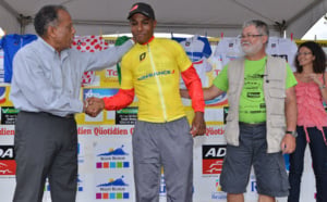 Tour cycliste : Victoire de Hoareau, le maillot jaune pour Manzin 