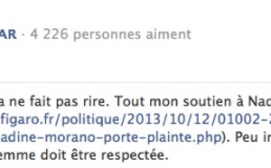 Nassimah Dindar soutient Nadine Morano, traitée de