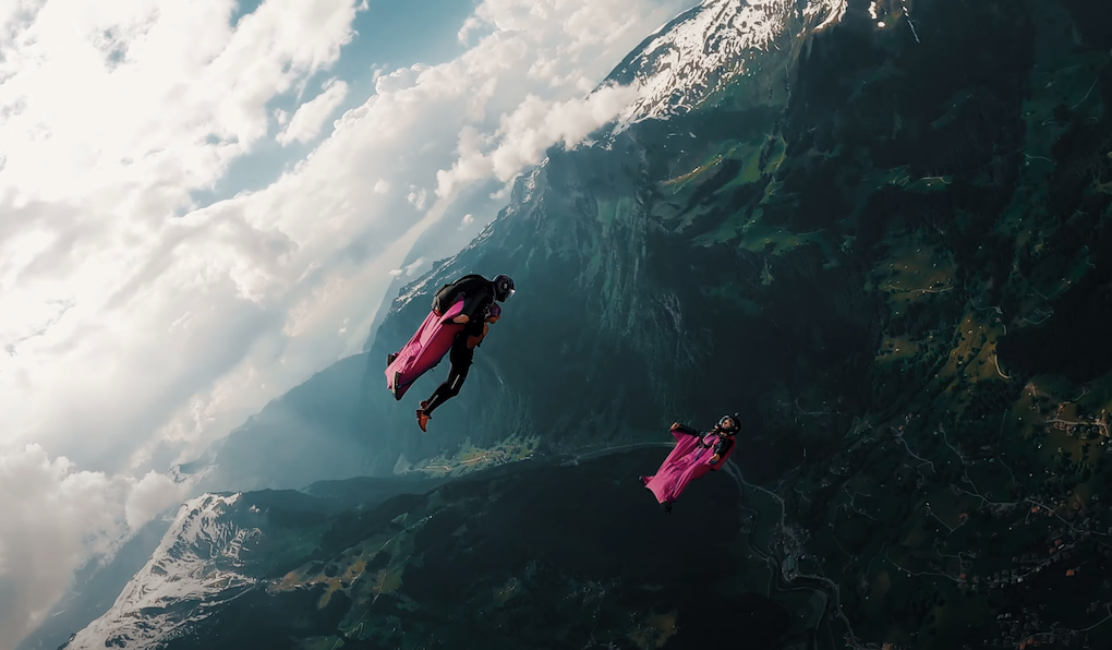 Exclu : Le 1er saut en wingsuit tandem de l'hémisphère Sud se fera à La Réunion