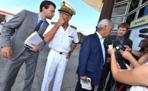 En images: Victorin Lurel est à la Réunion