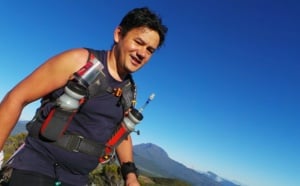 Le Grand Raid en images: Les coureurs au volcan