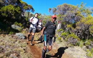 Le Grand Raid en images: Les coureurs au volcan