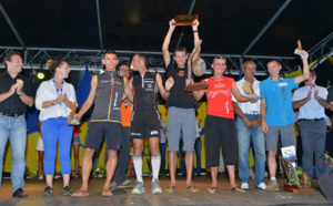 Les podiums du Grand Raid en images