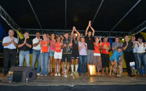 Les podiums du Grand Raid en images