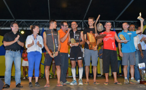 Les podiums du Grand Raid en images