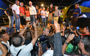 Les podiums du Grand Raid en images