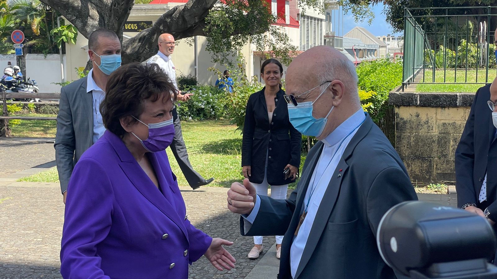 Vidéo - Roselyne Bachelot annonce la rénovation du patrimoine dionysien