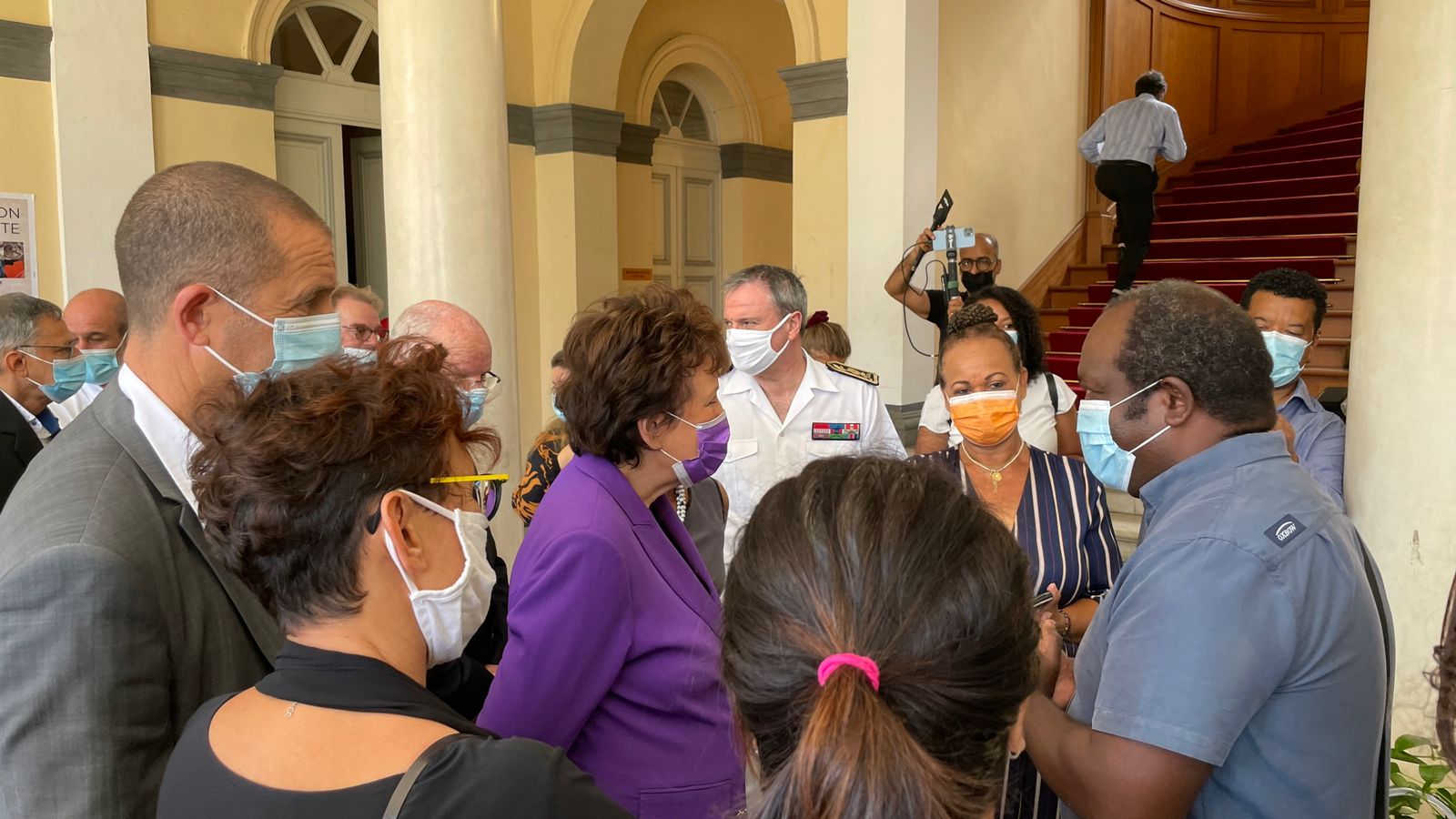 Vidéo - Roselyne Bachelot annonce la rénovation du patrimoine dionysien