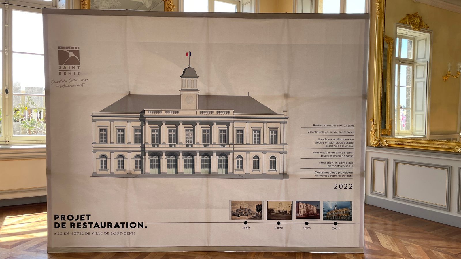 Vidéo - Roselyne Bachelot annonce la rénovation du patrimoine dionysien