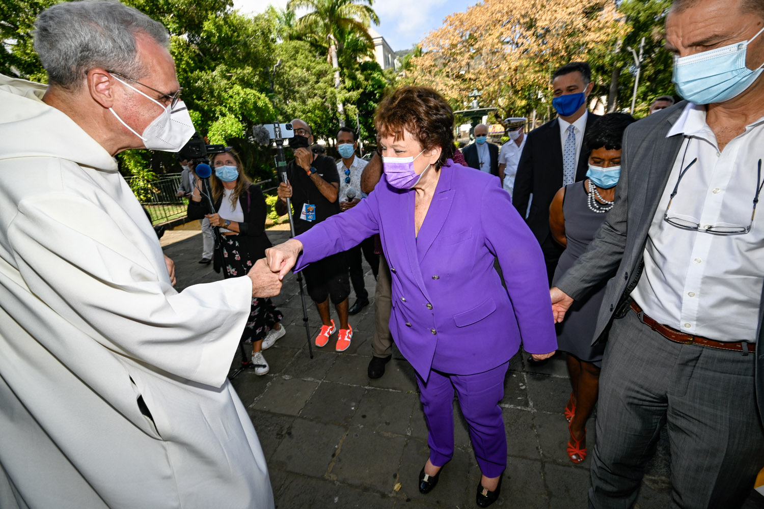 Vidéo - Roselyne Bachelot annonce la rénovation du patrimoine dionysien