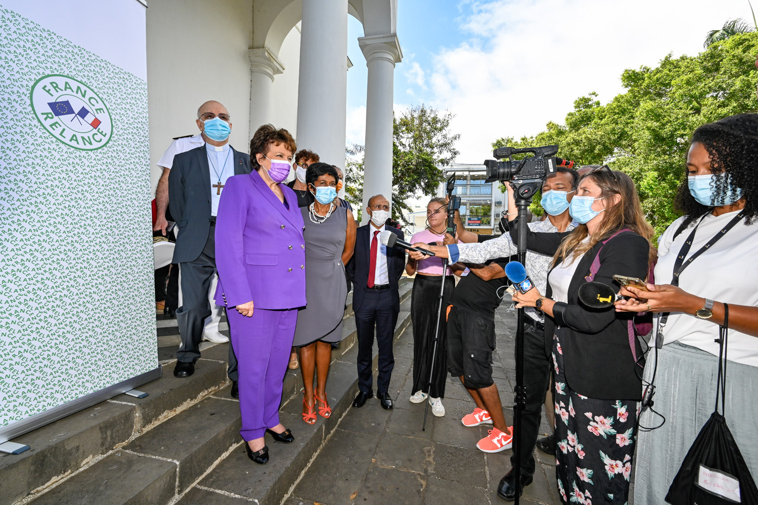 Vidéo - Roselyne Bachelot annonce la rénovation du patrimoine dionysien