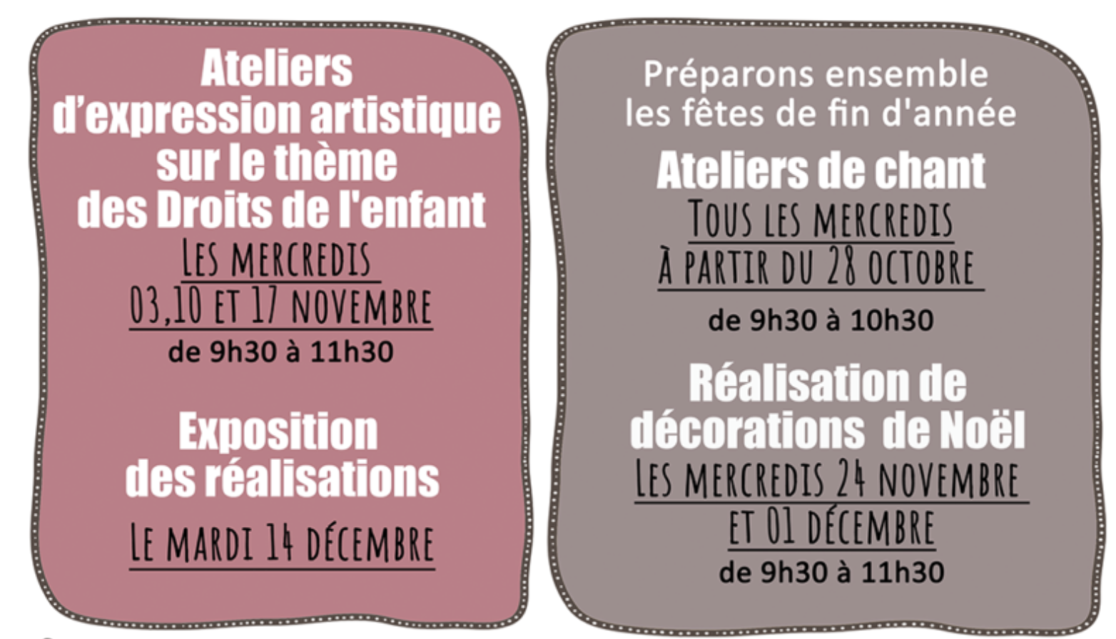 Des ateliers Parents-Enfants à l’école maternelle Grande Fontaine