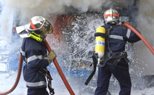 Bus en feu à St-Denis: Retour en images