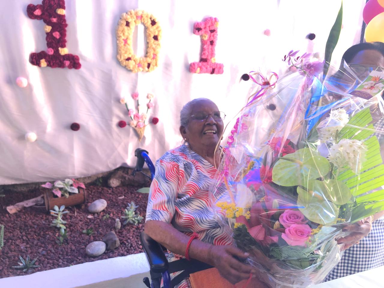 Joséphine Irsapoullé fête ses 101 ans