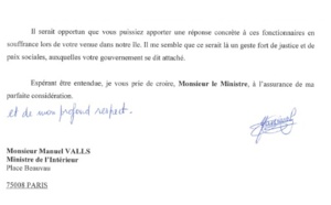 Mutations des policiers ultra-marins: Nassimah Dindar écrit à Manuel Valls