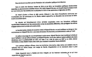 Didier Robert et Michel Fontaine écrivent à Jean-François Copé, Jean Simonetti répond...
