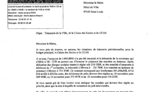 Document confidentiel: Les employés communaux de St-Louis pas sûrs d'être payés à la fin du mois