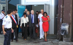 Michel Sapin est arrivé à la Réunion