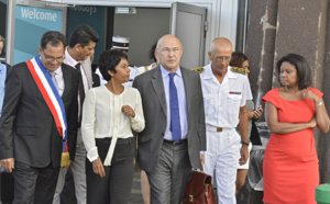Retour en images sur la première journée de Michel Sapin à La Réunion