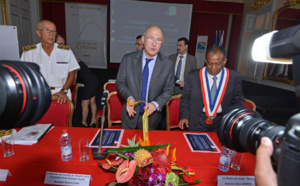 Retour en images sur la première journée de Michel Sapin à La Réunion