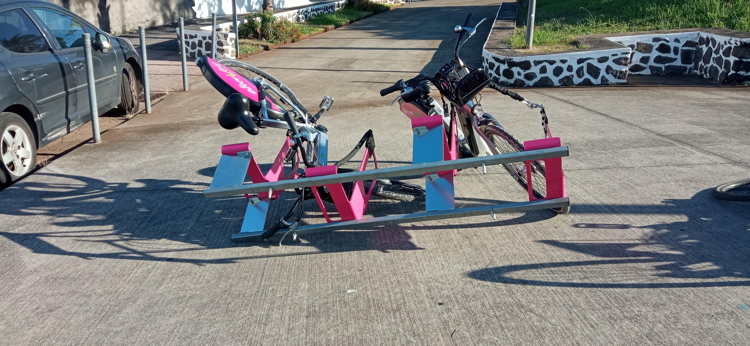 Saint-Pierre : Une station de vélo vandalisée