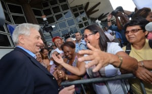 Le retour à La Réunion de Francis Collomp en images
