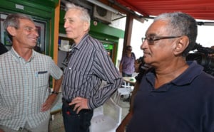 Le retour à La Réunion de Francis Collomp en images