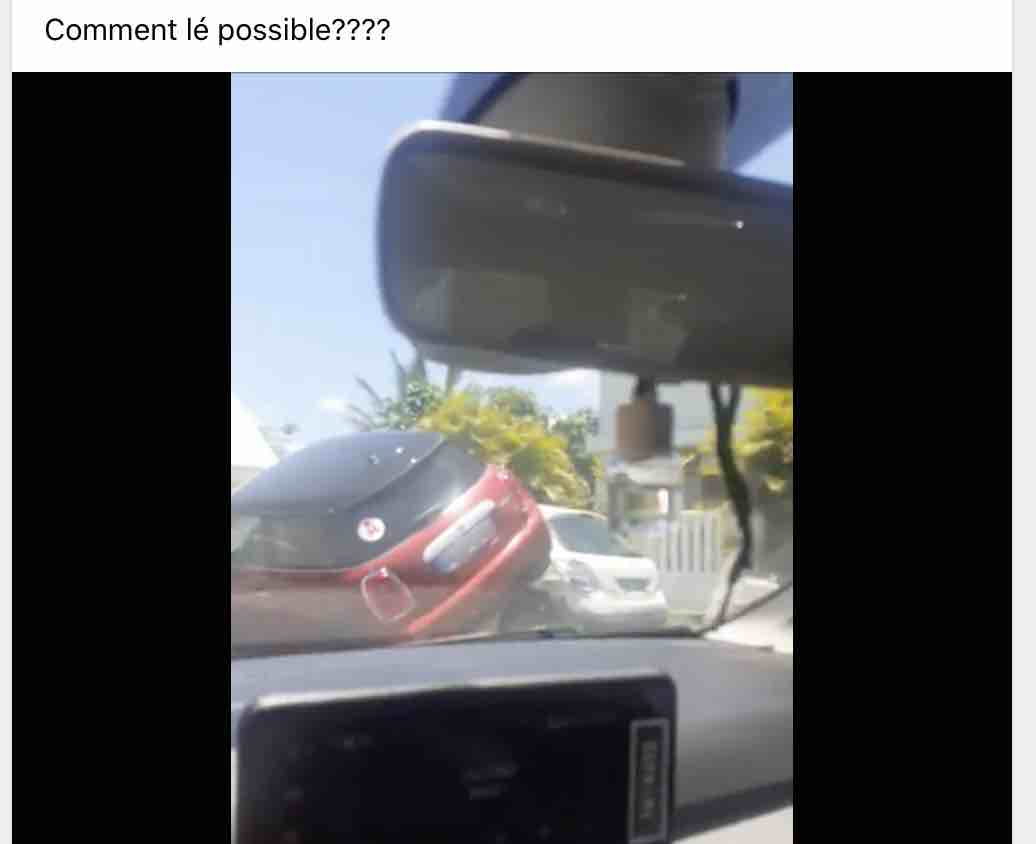 Accident à peine croyable à Saint-Denis