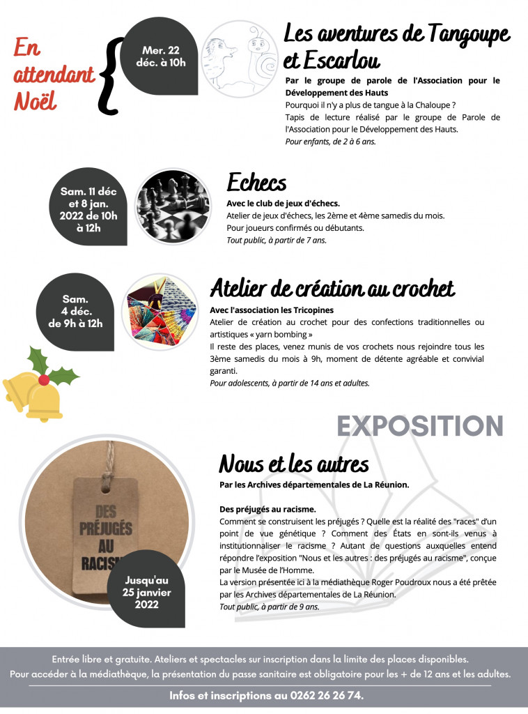 Invitation à célébrer Noël & le 20 Desamn