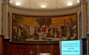 Les gendarmes fêtent leur patronne, Sainte-Geneviève, à la cathédrale de St-Denis