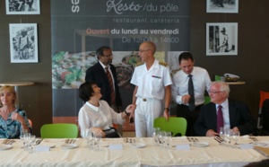 La ministre Marie-Arlette Carlotti en visite dans l'Est
