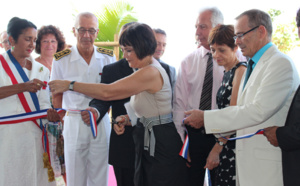 La ministre, Marie-Arlette Carlotti, repart 