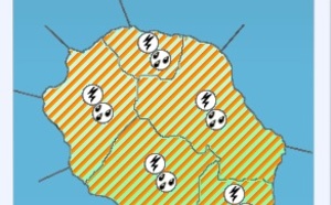 La Réunion en vigilance orages à partir de 11h