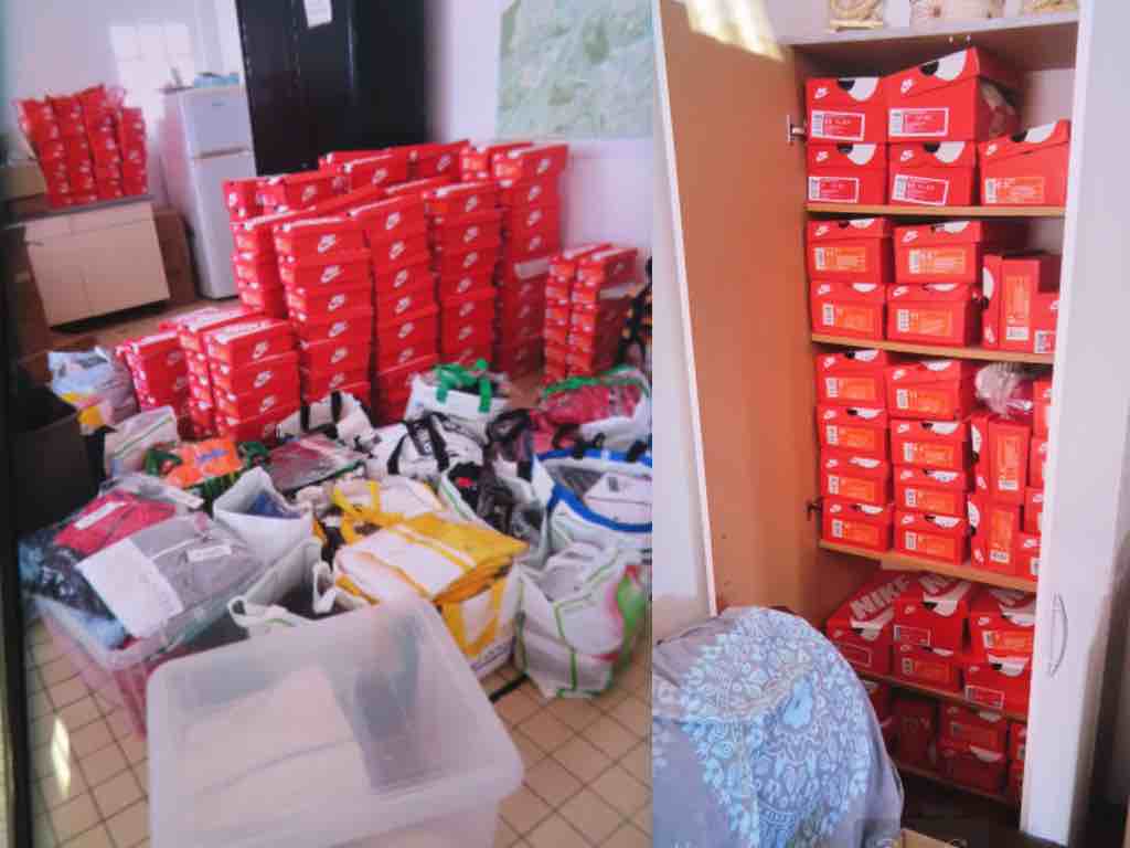 Les gendarmes de Saint-Benoit détectent et saisissent 1800 articles contrefaits chez une habitante