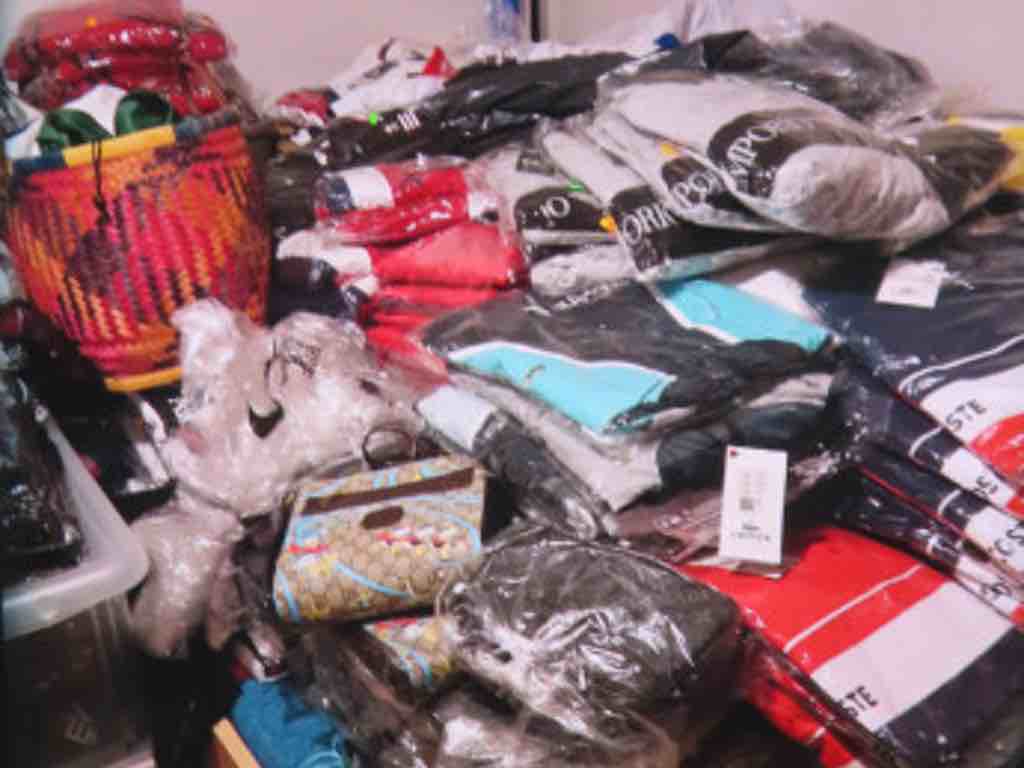 Les gendarmes de Saint-Benoit détectent et saisissent 1800 articles contrefaits chez une habitante