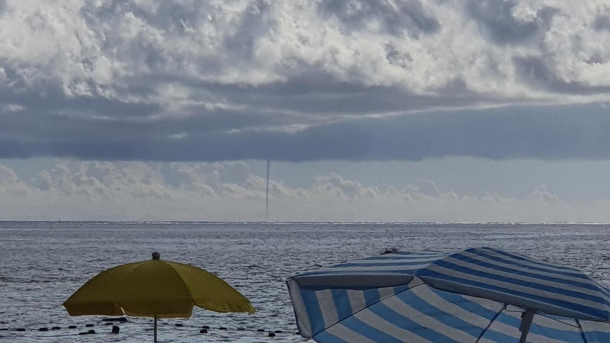 Vidéo - Tornade au large de Boucan Canot