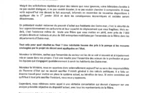 Lettre ouverte sur le carburant: Pétroliers et gérants lancent un ultimatum à Victorin Lurel