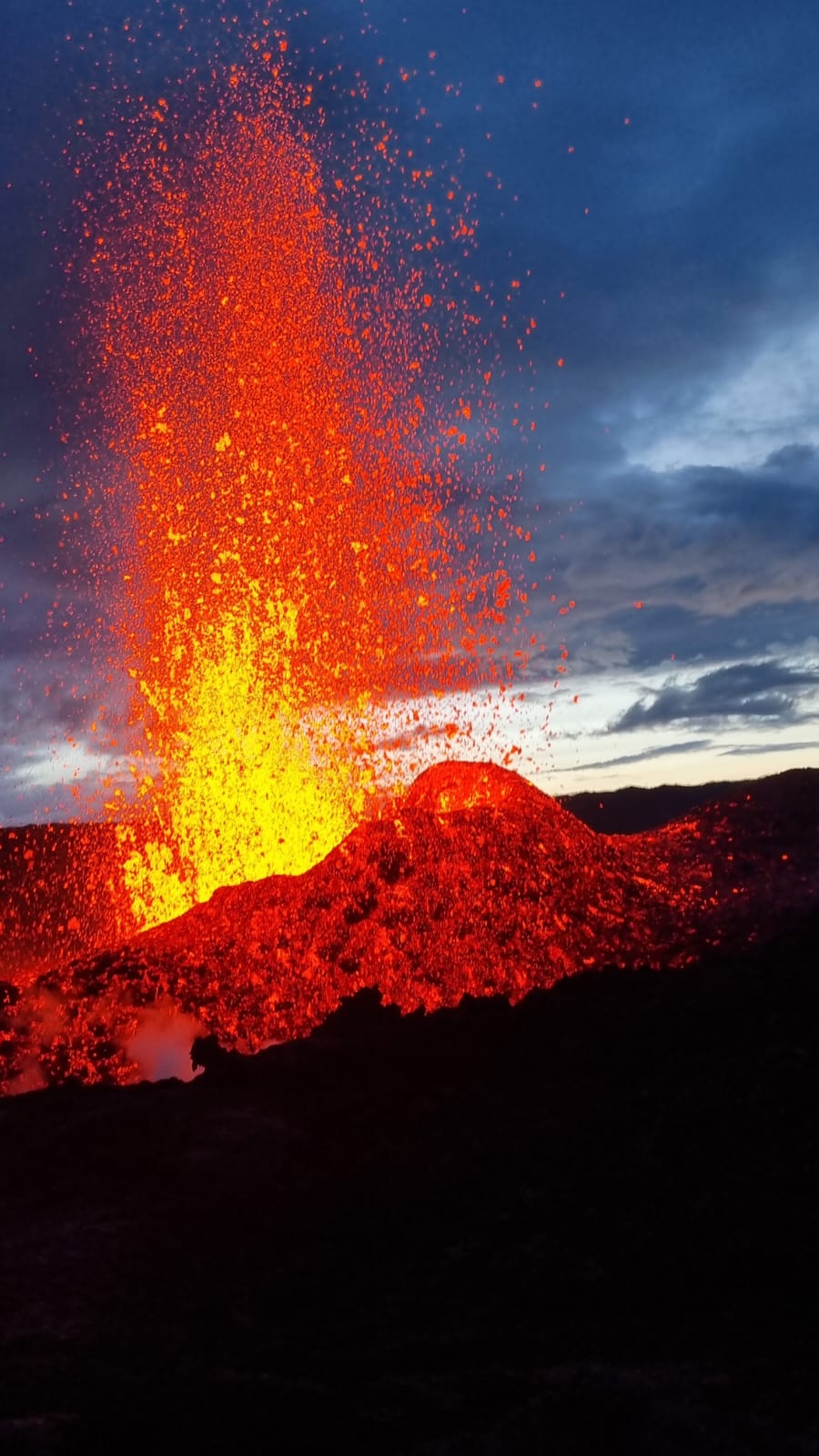 Les sublimes images du Volcan en éruption