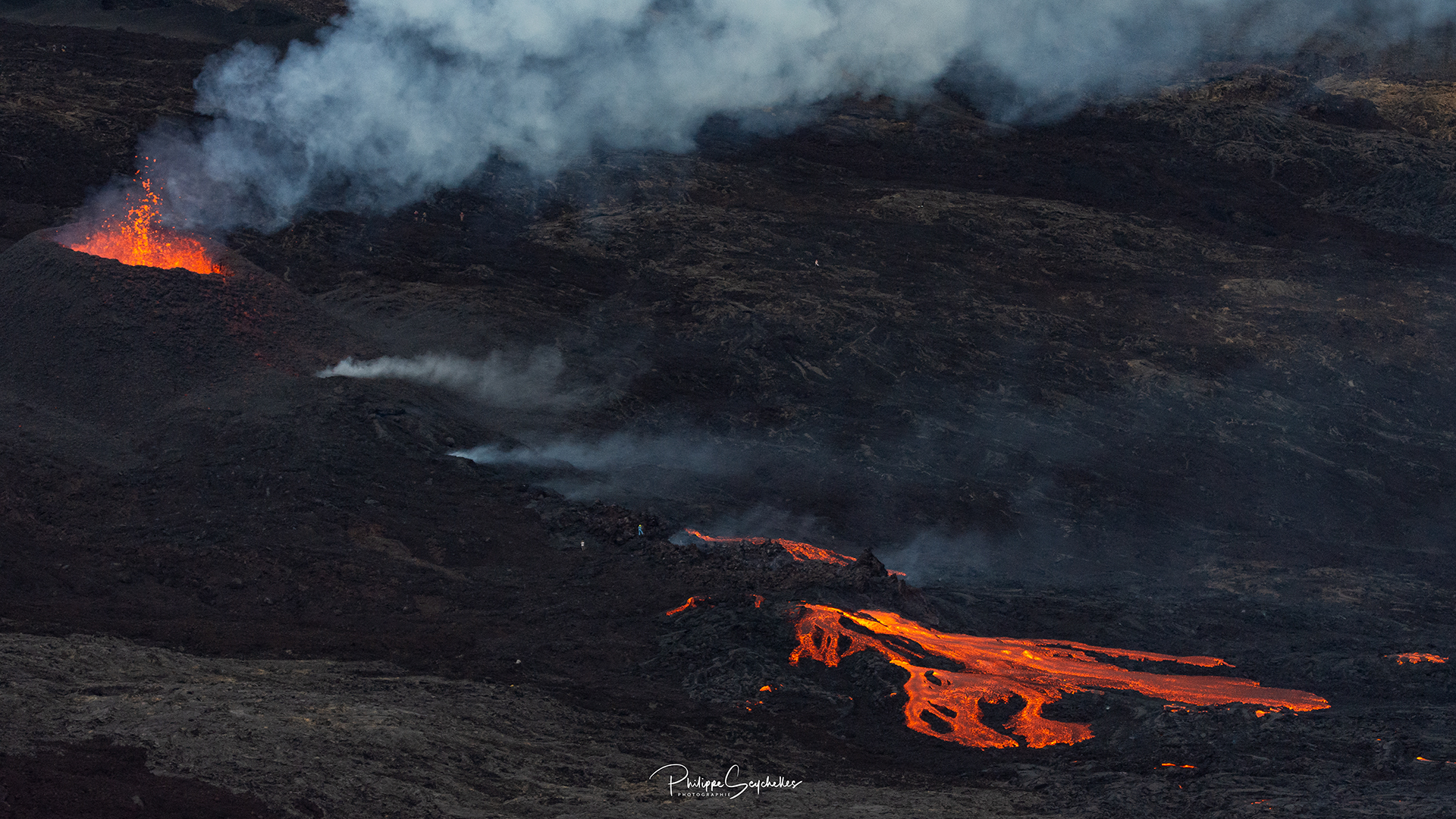 Le Volcan offre toujours un spectacle magnifique
