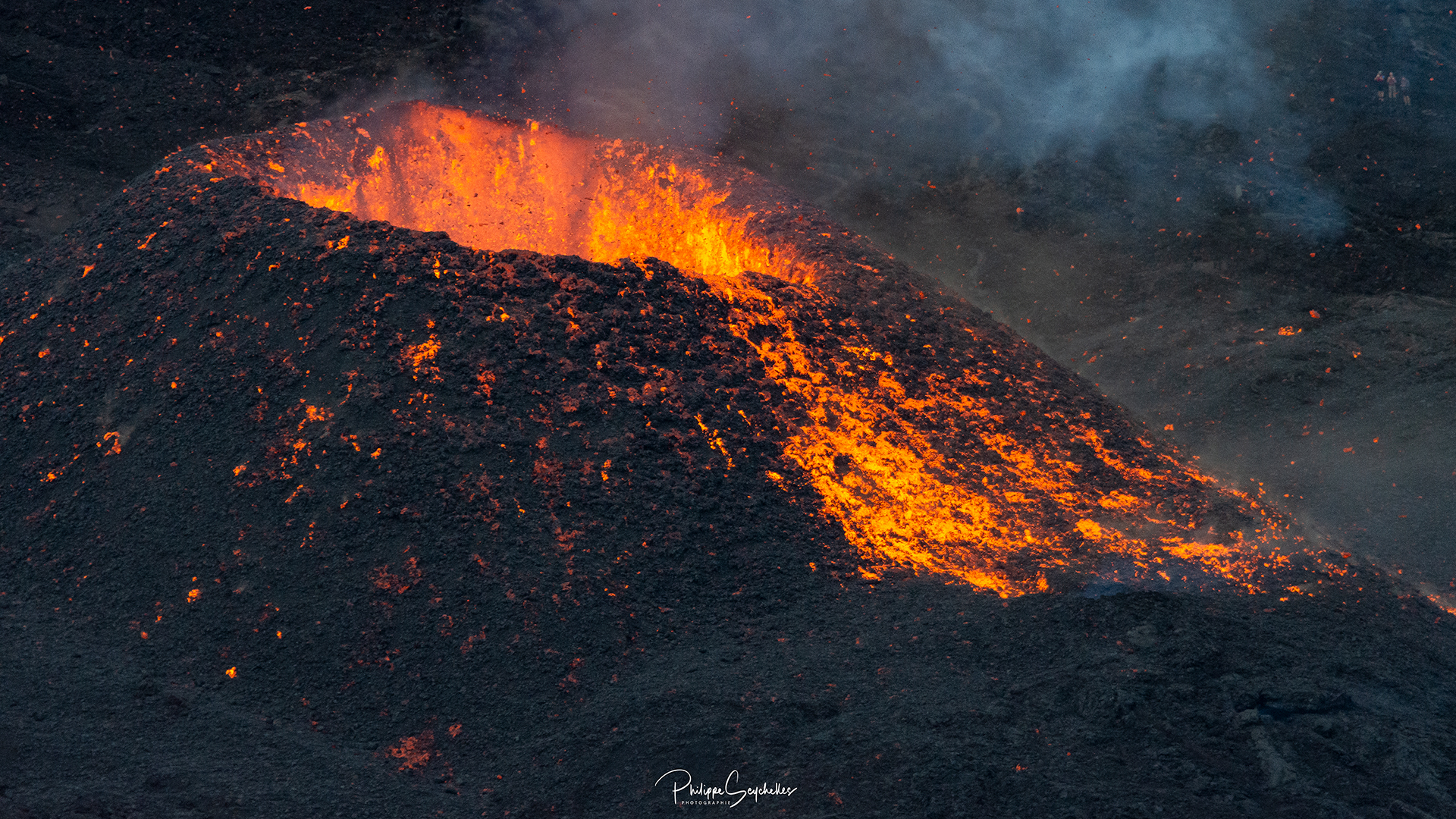 Le Volcan offre toujours un spectacle magnifique